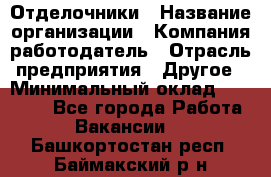 Отделочники › Название организации ­ Компания-работодатель › Отрасль предприятия ­ Другое › Минимальный оклад ­ 35 000 - Все города Работа » Вакансии   . Башкортостан респ.,Баймакский р-н